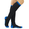 Compression Socks Black With Blue