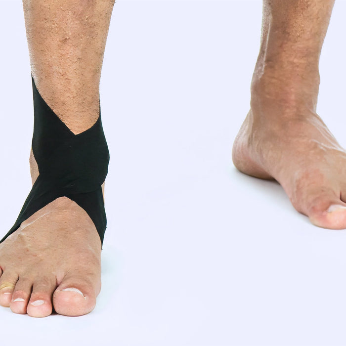 taped ankle