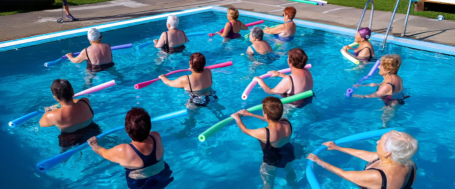 List of water aerobics exercises for seniors hotsell