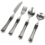 weighted utensil set