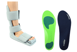 Night splint and insoles