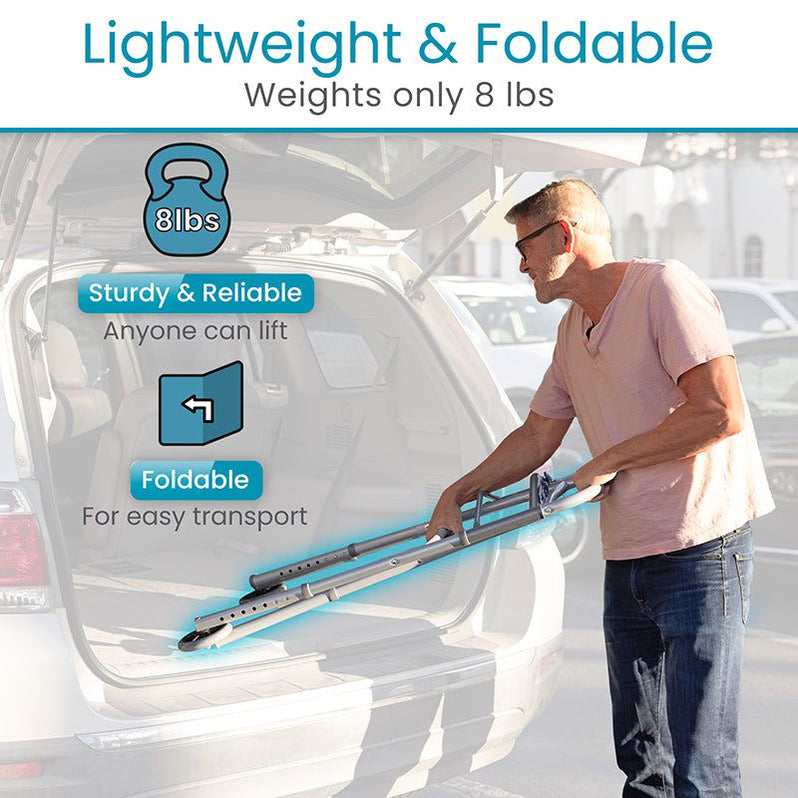 Folding Walker - Mobility Aid for Elderly & Seniors — Vive Health