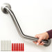 Angled Metal Grab Bar