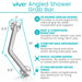 Vive Angled Shower Grab Bar