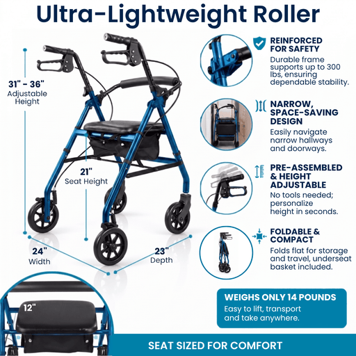 Ultra-Lightweight Roller
