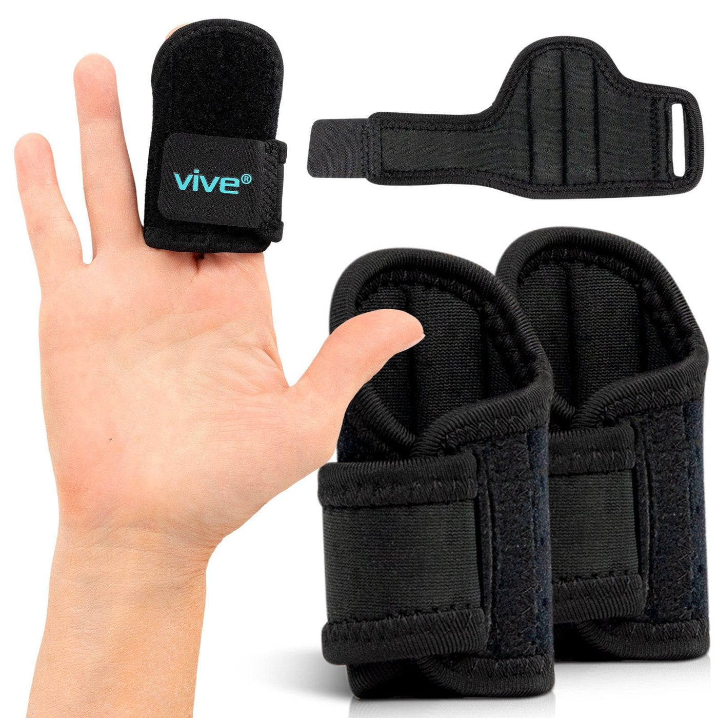 Dual Finger Splint - Support for Finger Injuries & Healing — Vive Health