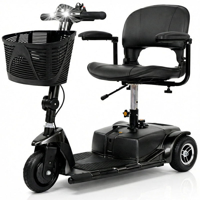 3 Wheel Mobility Scooter - Electric Long Range Powered Wheelchair