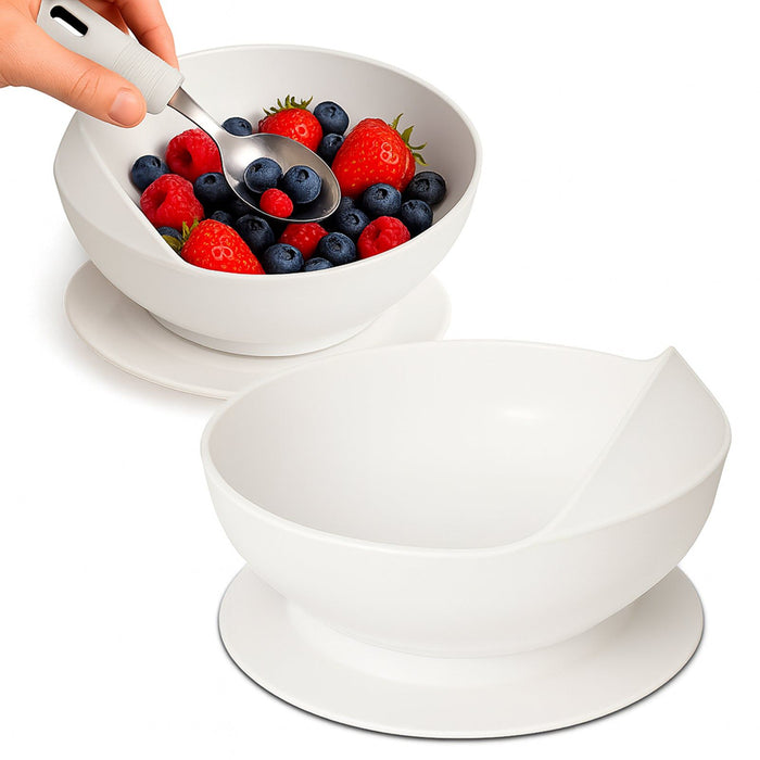 Spill-Proof Scoop Bowl