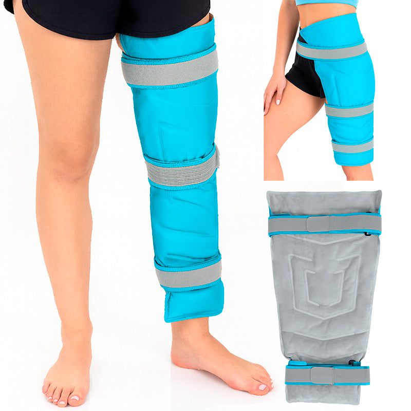 Blue Cold Leg Hot and Cold Full Leg Ice Pack — Vive Health
