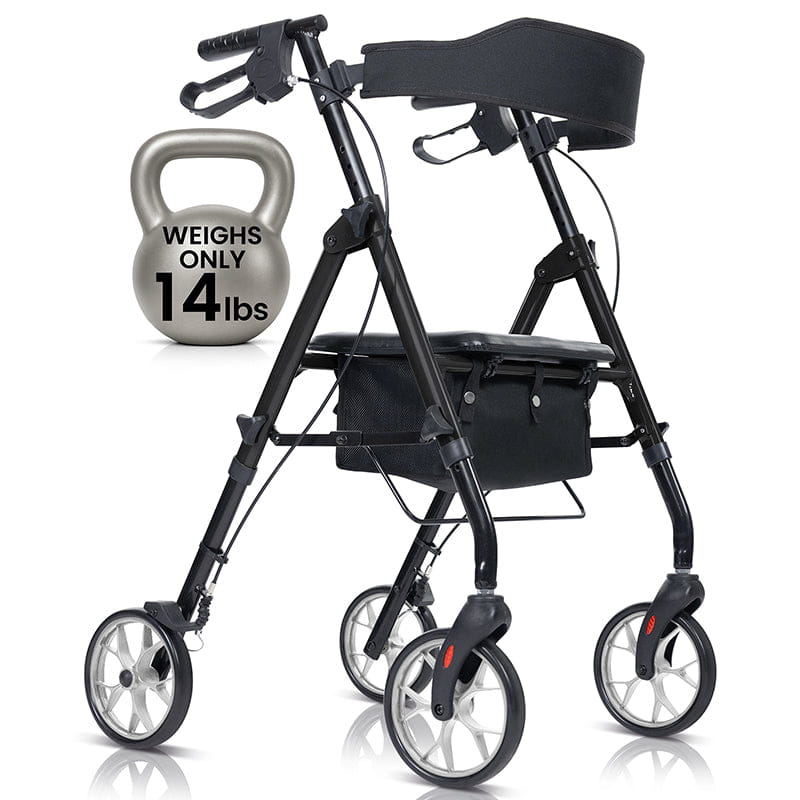 CustomFit Rollator - Fully Adjustable Walking Aid — Vive Health