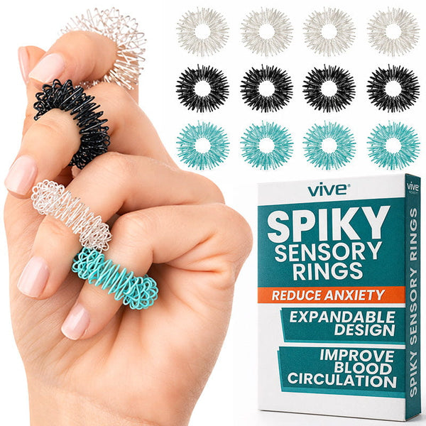 Sensory Rings - Spiky Fidget Toy  Vive Health