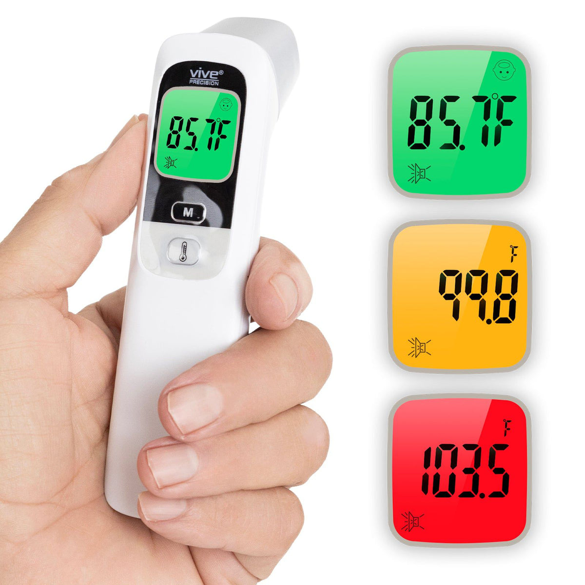 Infrared Thermometer – Accurate Contact-Free Readings — Vive Health