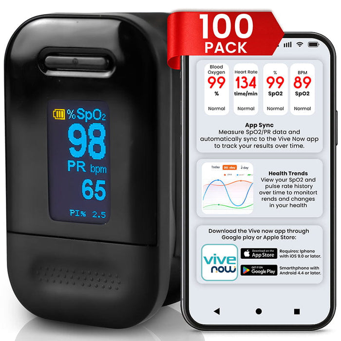 Pulse Oximeter Compatible with Smart Devices
