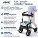 Vive Mobiliry All-Terrain Rollator Walker