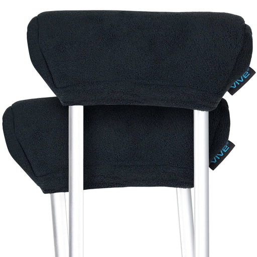 Fleece crutch pads