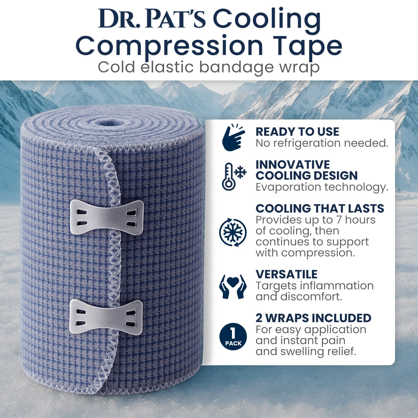 Dr. Pat's Cold Compression Bandage