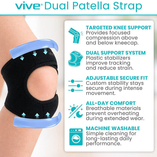 Vive Dual Patella Strap