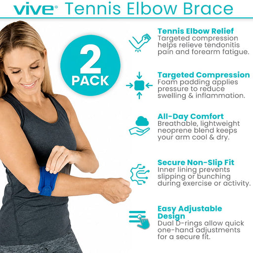 Vive Tennis Elbow Straps