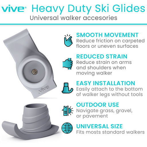 heavy duty ski glides