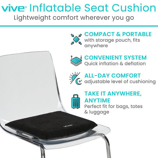 Vive Inflatable Seat Cushion