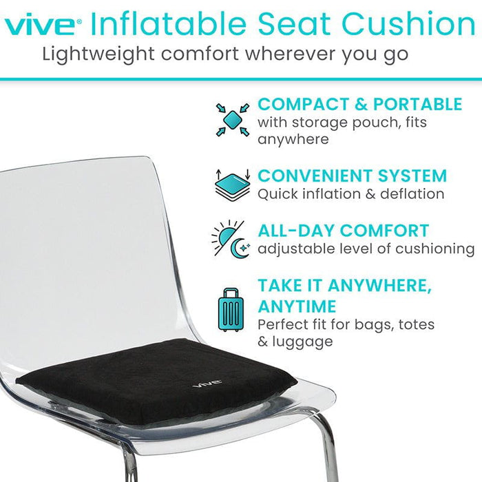 Vive Inflatable Seat Cushion