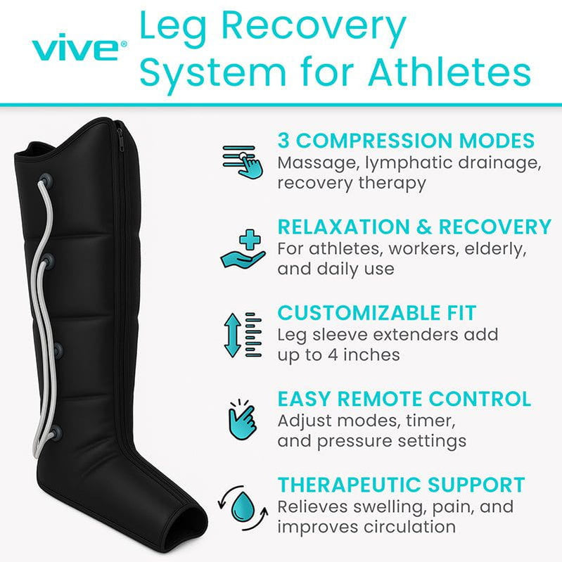 Compression Device Ortho Sequential Compression Devices for Legs & Circulation Therapy — Vive Health