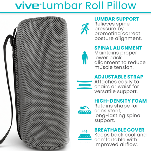 Vive Lumbar Roll Pillow