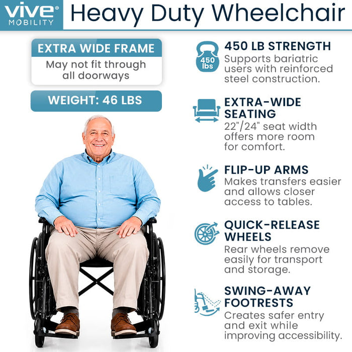 Heavy Duty Wheelchair