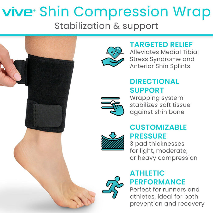 shin compression wrap