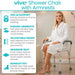 Shower Chair with Arms Features