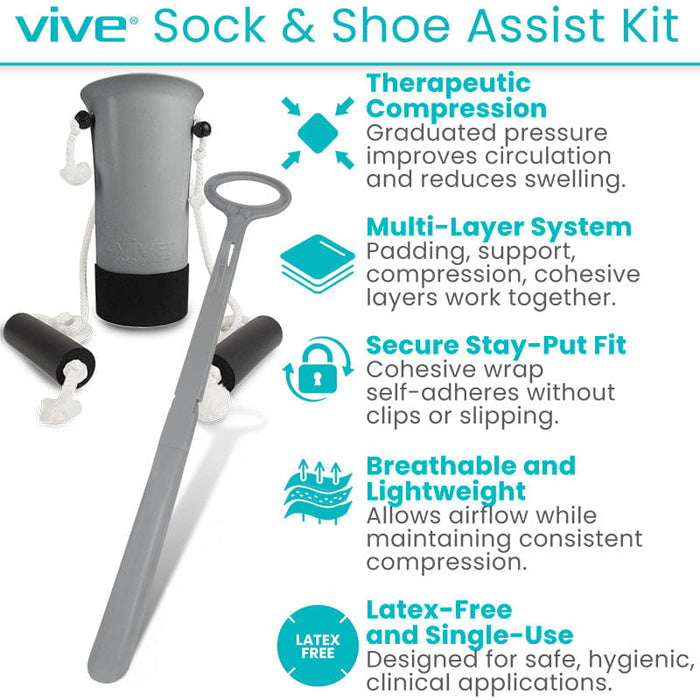 Features Sock & Shoe Assist Kit