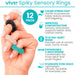 Vive Spiky Sensory Rings