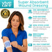 Super Absorbent Wound Dressing Features