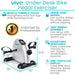 Vive Under Desk Bike Pedal Exerciser
