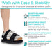 walk with ease & stability
