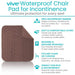 Vive Waterproof Chair Pad for Incontinence