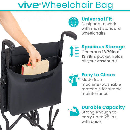Vive Wheelchair Bag Standard