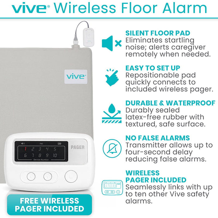 Vive Wireless Floor Alarm