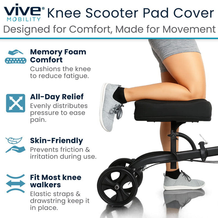 Vive Knee Scooter Pad Cover