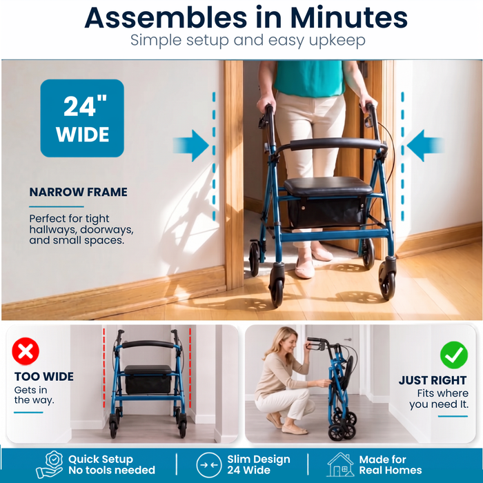Assembles in Minutes