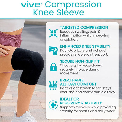 Vive Compression Knee Sleeve