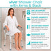 Vive Shower Chair with Arms & Back