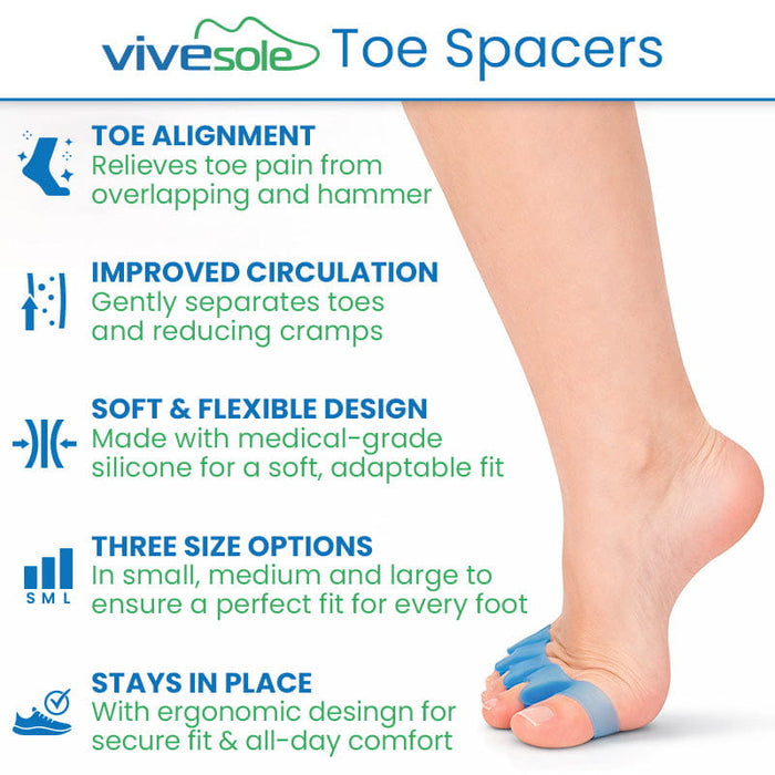 Vive Sol Toe Spacers