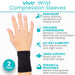 Vive Wrist Compression Sleeves