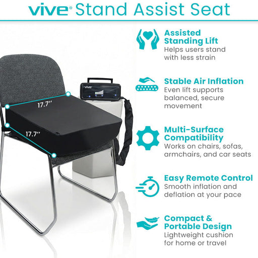 Stand Assist Seat Features
