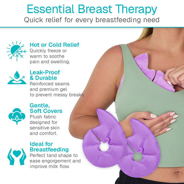 essential breast therapy for breastfeeding relief
