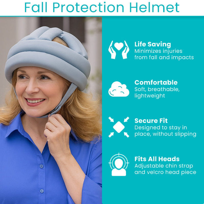 Fall Risk Hats Fall Protection Helmet - Safety Headgear — Vive Health