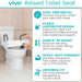 Vive Raised Toilet Seat
