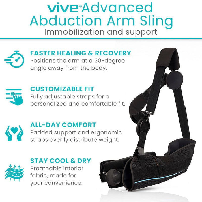 Vive advanced abduction arm sling