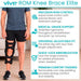 Vive ROM Knee Brace Elite features